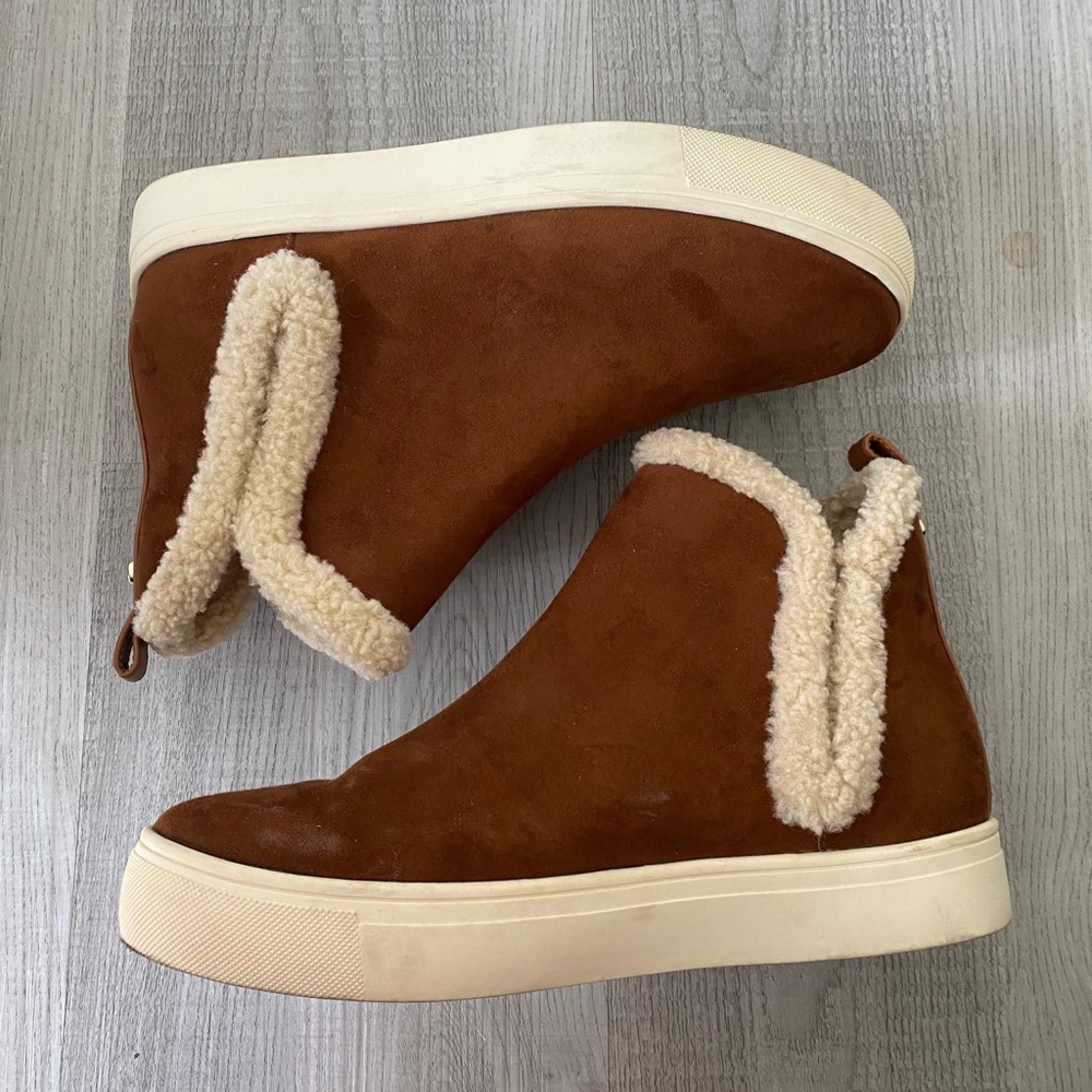 Lexi and Abbie Faux Fur Slip on Boots